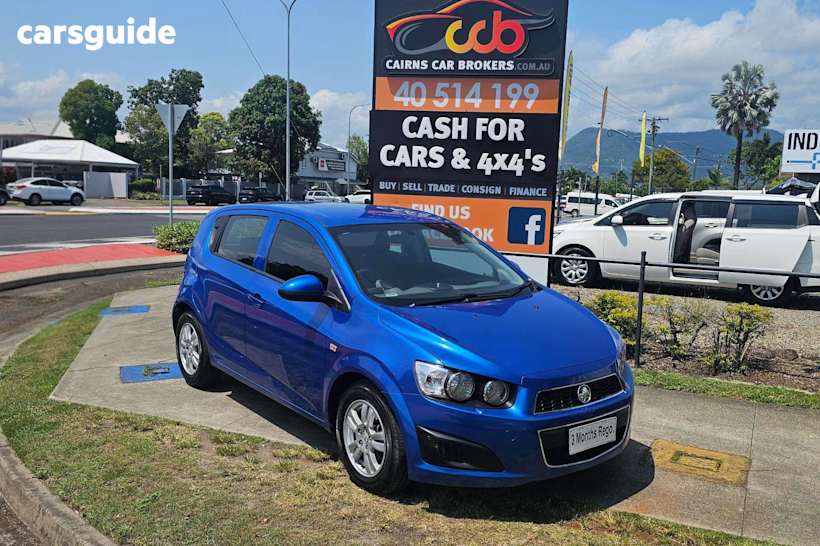 Blue 2015 Holden Barina Hatchback X