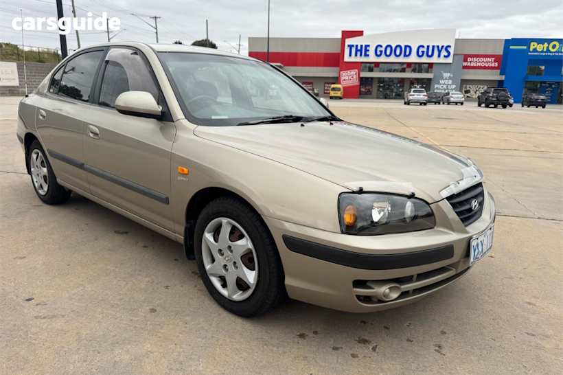 Gold 2006 Hyundai Elantra Sedan Elite 2.0 Hvt
