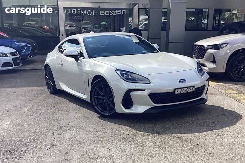 White 2022 Subaru BRZ Coupe S