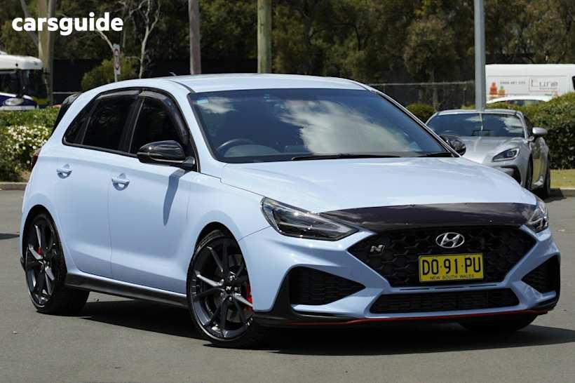 Blue 2022 Hyundai I30 Hatchback N