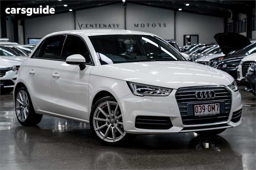 White 2016 Audi A1 Hatchback Sportback 1.0 Tfsi