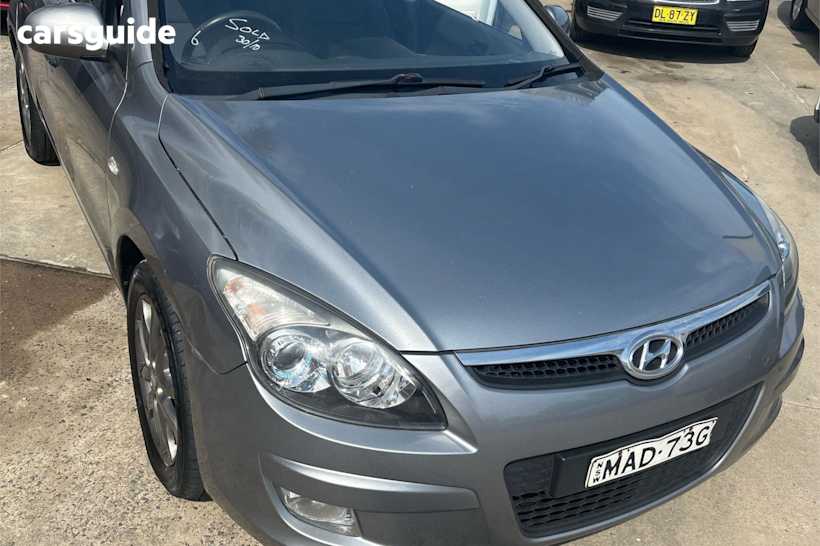 Grey 2011 Hyundai I30 Hatchback Trophy