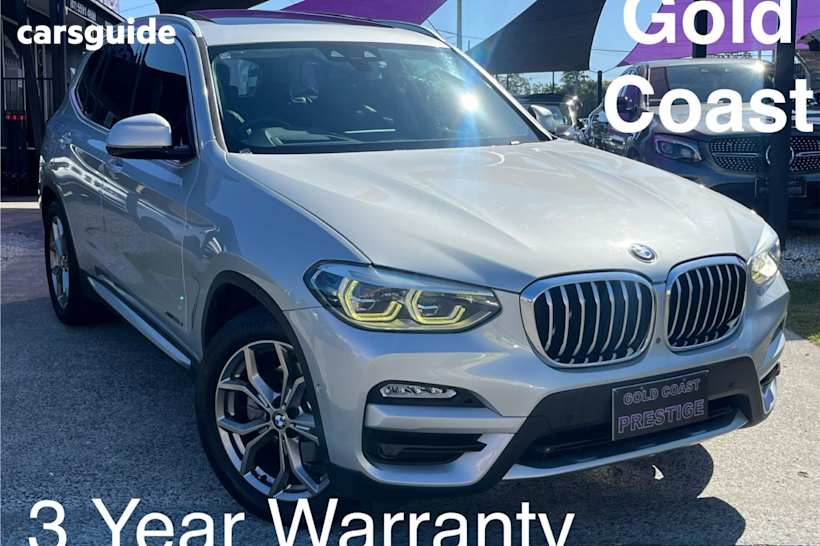 Silver 2017 BMW X3 Wagon Xdrive 20D