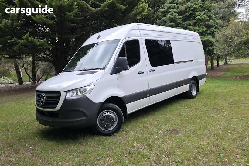 White 2025 Mercedes-Benz Sprinter Van 519Cdi Vs30 Lwb Rwd (5.0T)
