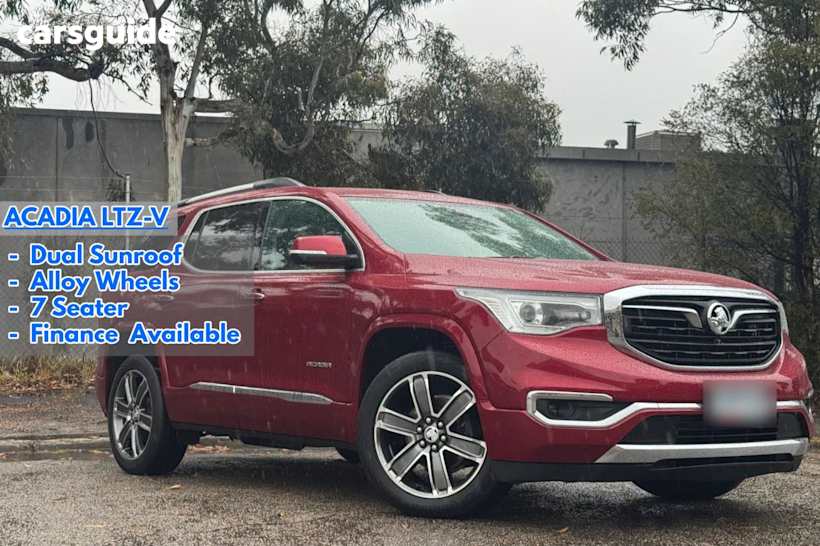 Red 2018 Holden Acadia Wagon Ltz-V (Awd)