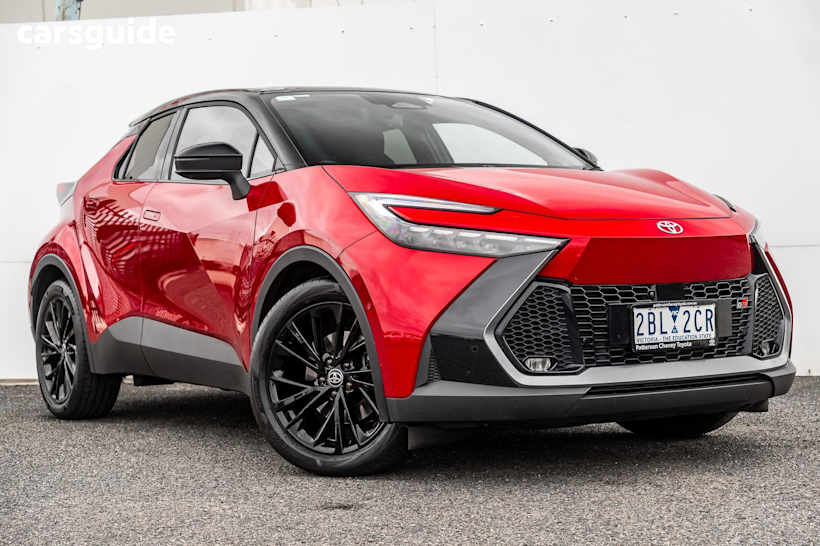 Red 2024 Toyota C-HR Wagon Gr-Sport Hybrid