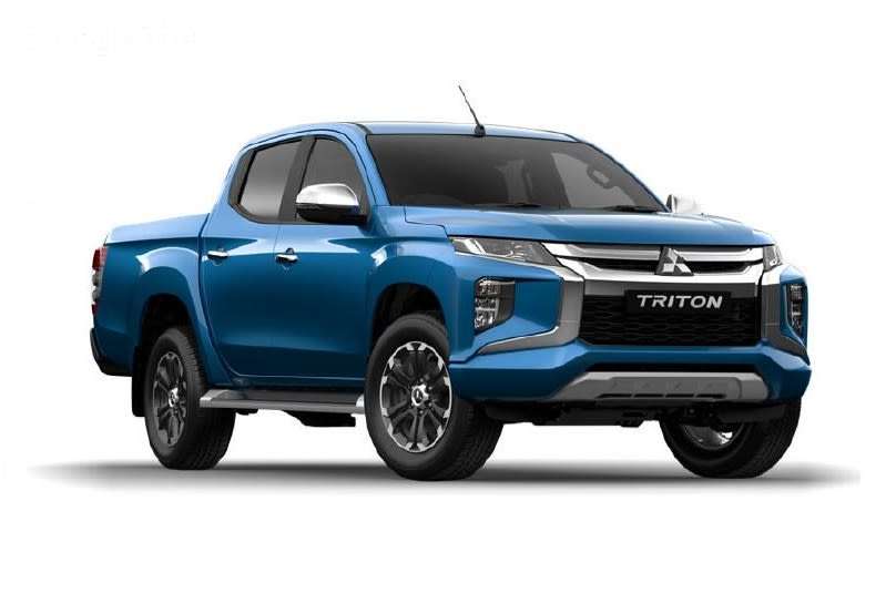 Blue 2020 Mitsubishi Triton Double Cab Pick Up Glx-R (4X4)