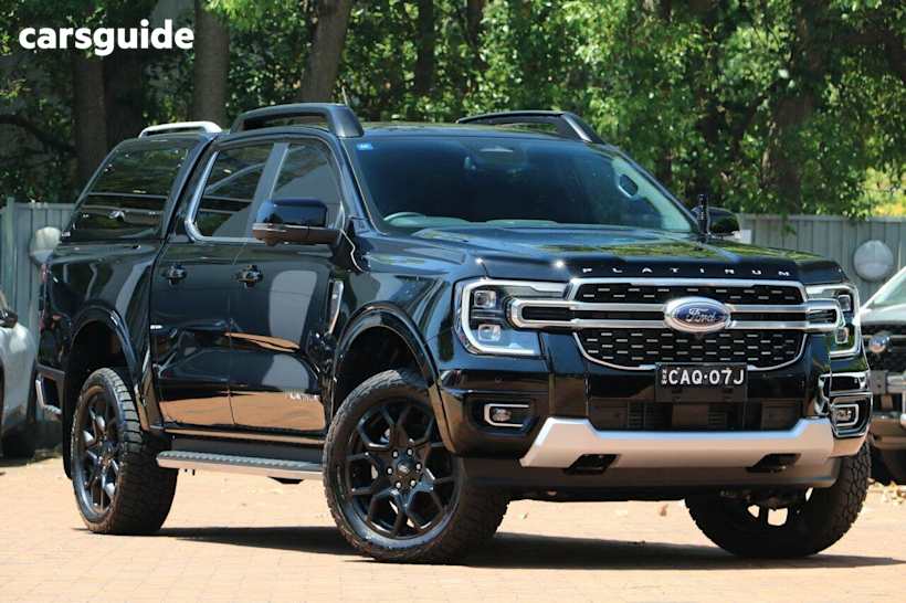 Black 2025 Ford Ranger Double Cab Pick Up Platinum 3.0 (4X4)