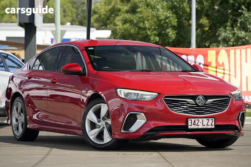 Red 2018 Holden Commodore Liftback Rs-V