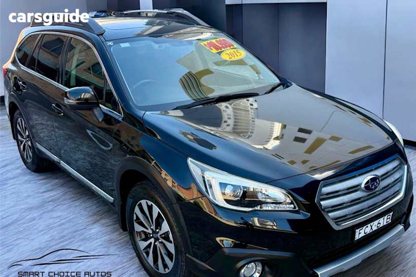 Black 2015 Subaru Outback Wagon 3.6R