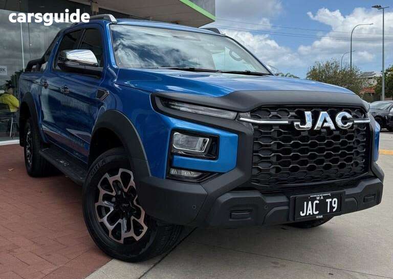 Blue 2024 JAC T9 UTE Dual Cab Pick-up Haven (4X4)