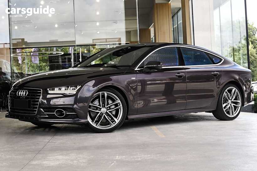 Grey 2017 Audi A7 Hatchback 2.0 Tfsi Quattro Black Ed S/B