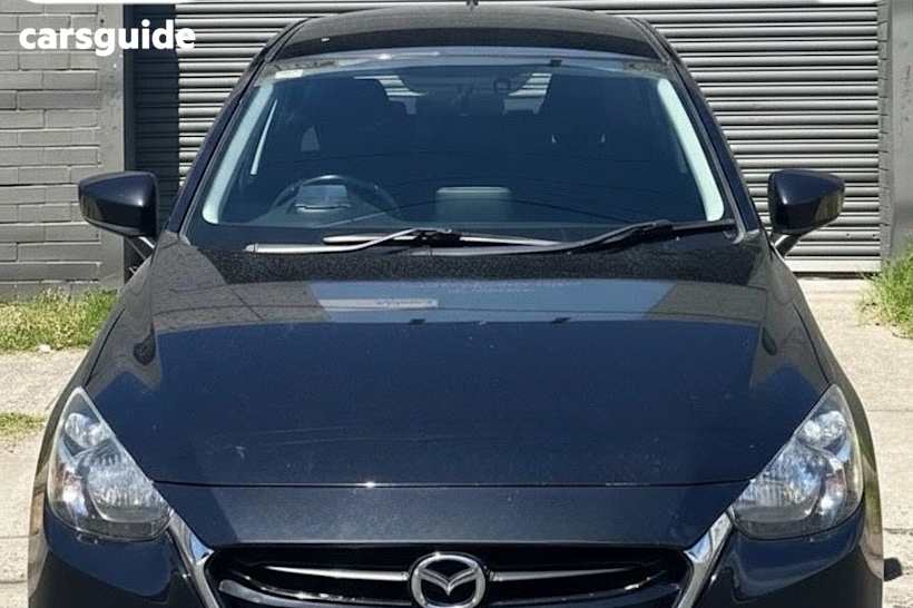 Black 2015 Mazda 2 Hatchback Genki