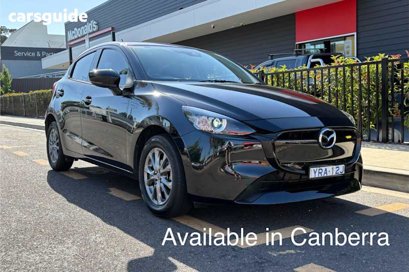 Black 2023 Mazda 2 Hatchback G15 Pure