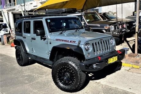 Grey 2014 Jeep Wrangler Softtop Unlimited Sport (4X4)