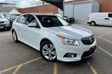 White 2013 Holden Cruze Hatchback SRI