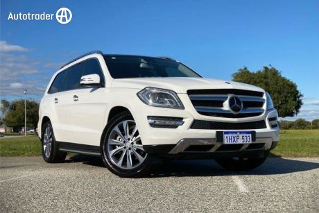 White 2014 Mercedes-Benz GL350 Wagon Blue TEC