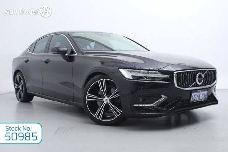 Black 2019 Volvo S60 Sedan T5 Inscription