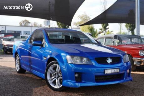 Blue 2009 Holden UTE Ute Tray SV6