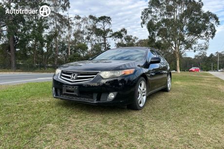 Black 2008 Honda Accord Euro Sedan Luxury