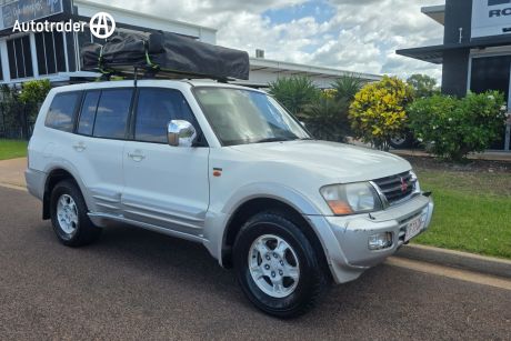 White 2001 Mitsubishi Pajero Wagon GLS LWB (4X4)