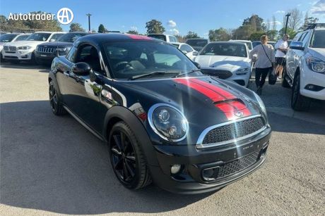 Black 2013 Mini Cooper Coupe S