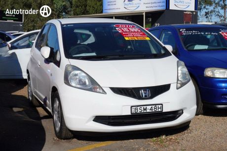 White 2010 Honda Jazz Hatch GLi