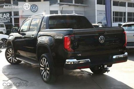 Black 2024 Volkswagen Amarok Ute Tray AVENTURA TSI452 4MOTION