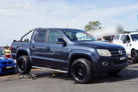 Black 2014 Volkswagen Amarok Ute Tray TDI420 4Motion Perm Highline