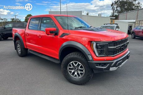 Orange 2022 Ford F150 Ute Tray Raptor