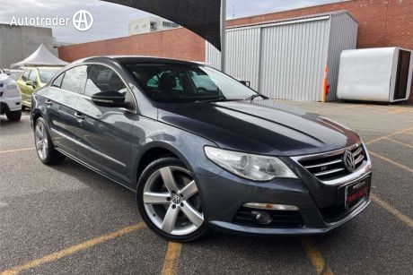 Grey 2010 Volkswagen Passat Coupe CC 125 TDI