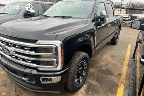 Black 2023 Ford F350 Ute Tray Platinum