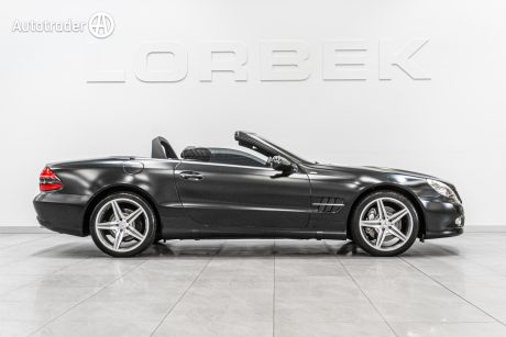 Black 2010 Mercedes-Benz SL350 Convertible Night Edition