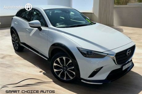 White 2022 Mazda CX-3 Wagon Stouring (fwd)