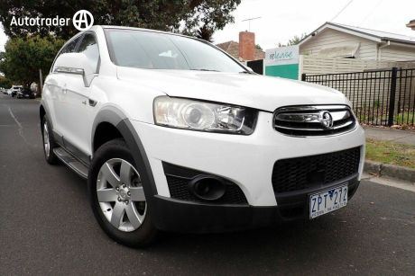 White 2012 Holden Captiva Wagon 7 SX (fwd)