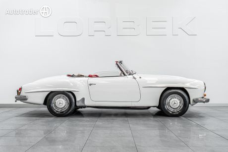 White 1962 Mercedes-Benz 190 Coupe SL