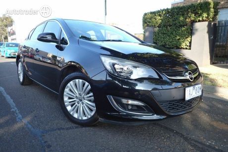 Black 2012 Opel Astra Hatchback 1.4