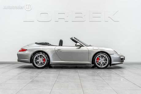 Silver 2011 Porsche 911 Cabriolet Carrera