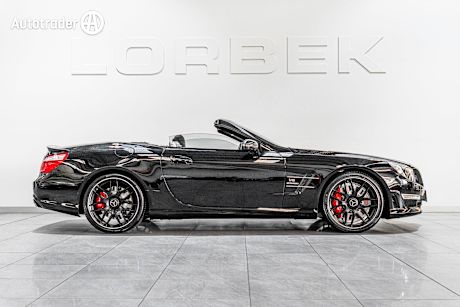 Black 2012 Mercedes-Benz SL63 Convertible AMG
