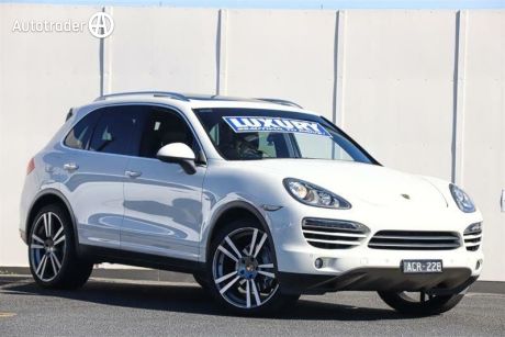 White 2011 Porsche Cayenne Wagon Diesel Tiptronic