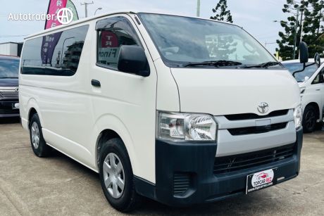 White 2019 Toyota HiAce Van LWB Crew
