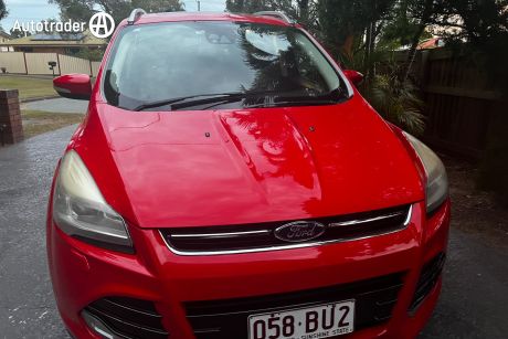Red 2013 Ford Kuga Wagon Titanium (awd)
