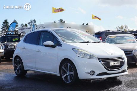 White 2012 Peugeot 208 Hatchback Allure Premium
