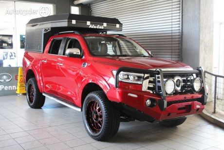 Red 2023 GWM UTE Dual Cab Utility Cannon-X (4X4)