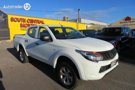 White 2018 Mitsubishi Triton Ute Tray GLX