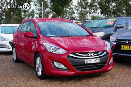 Red 2013 Hyundai I30 Wagon Tourer Active 1.6 Crdi