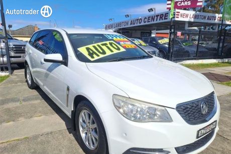White 2013 Holden Commodore Sportswagon Evoke (lpg)