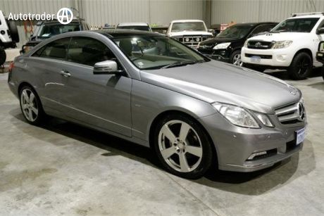 Grey 2010 Mercedes-Benz E250 Coupe CDI Elegance