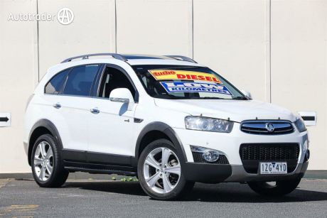 White 2013 Holden Captiva Wagon 7 LX (4X4)