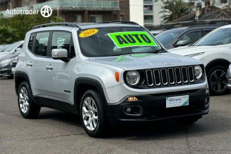 Silver 2018 Jeep Renegade Wagon Longitude